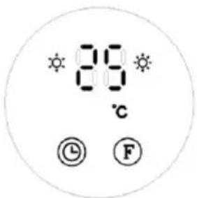 SHX SHXBH20R - Einstellen der Temperatur: - 1