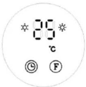 SHX SHXBH20R - Ustawianie temperatury: - 1