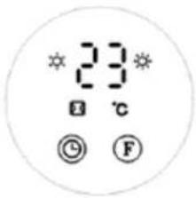 23 ℃ ℃ © F