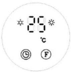 SHX SHXBH20R - Nastavitev temperature: - 1
