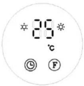 SHX SHXBH20R - De temperatuur instellen: - 1