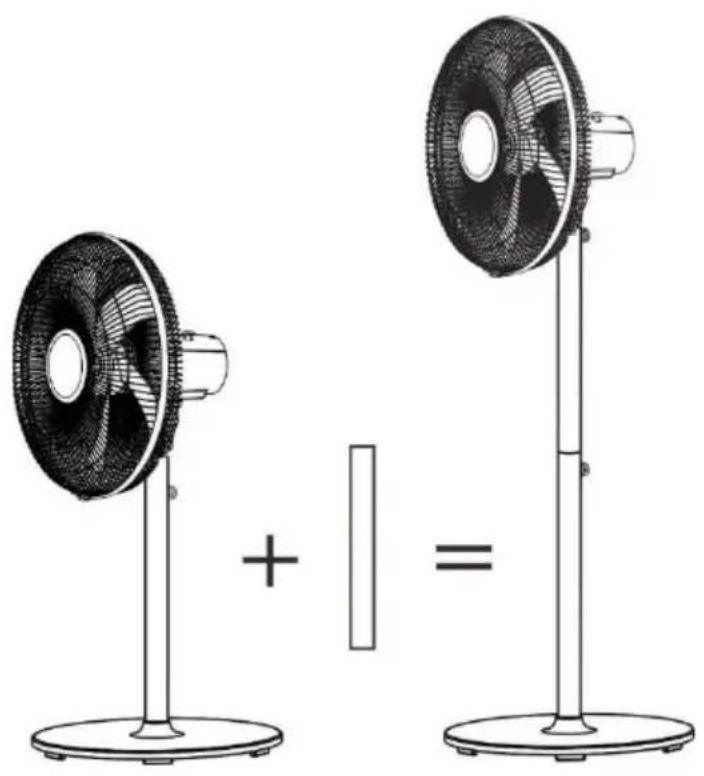 BLUEPALM BP40STTI22V2 - Podlahový a stolní ventilátor BP40STTI22V1 &amp; BPSTTI22V2 - 1