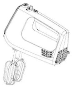 Tognana Iridea D2DSR02IRVE - INSERTING THE WHISK OR DOUGH HOOK ACCESSORIES - 3