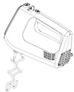 Tognana Iridea D2DSR02IRVE - INSERTING THE WHISK OR DOUGH HOOK ACCESSORIES - 4