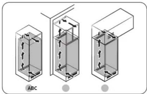 SAMSUNG BRB80F26DEF0 - Sistema de ventilação do armário - 2