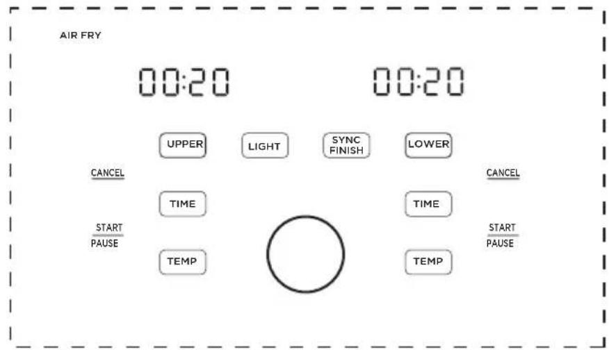 MIDEA MAD1100DADK - Cocción para cavidades de dos zonas (canasta y horno) - 4