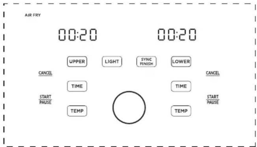 MIDEA MAD1100DADK - Cuisson à Deux Zones (Panier et Four) - 5