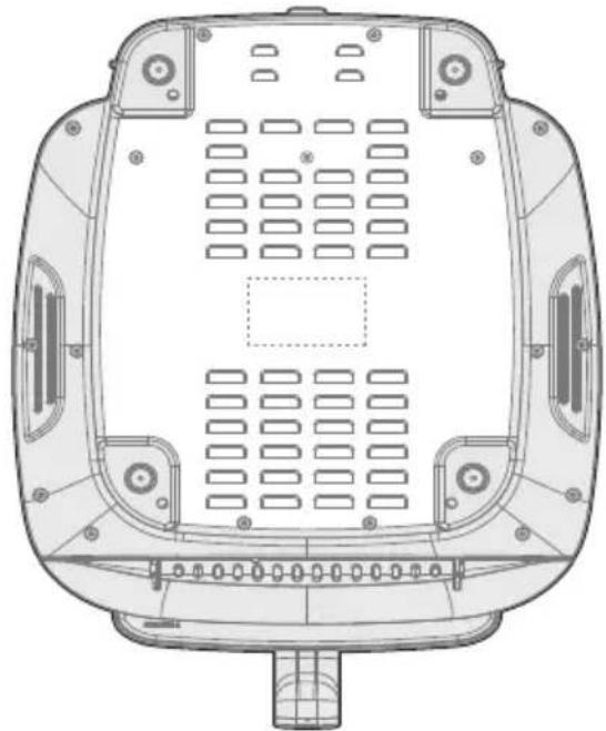 MIDEA MAD1100DADK - Modellbezeichnung und Seriennummer - 1