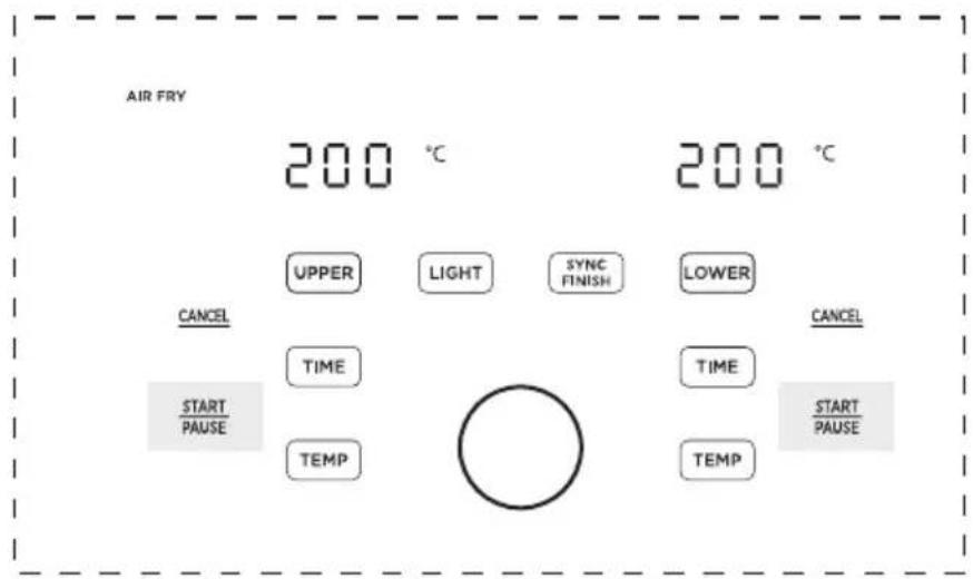 MIDEA MAD1100DADK - Two-Zone Cavity Cooking (Basket and Oven) - 6