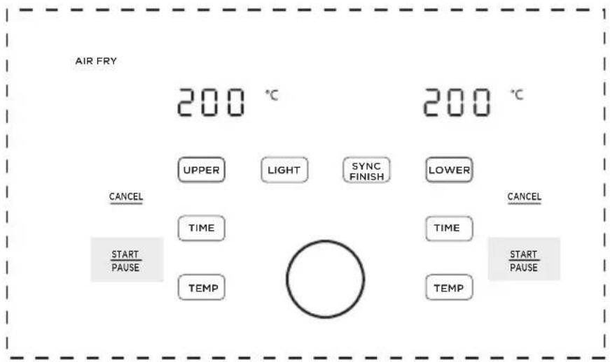 MIDEA MAD1100DADK - Cocción para cavidades de dos zonas (canasta y horno) - 6