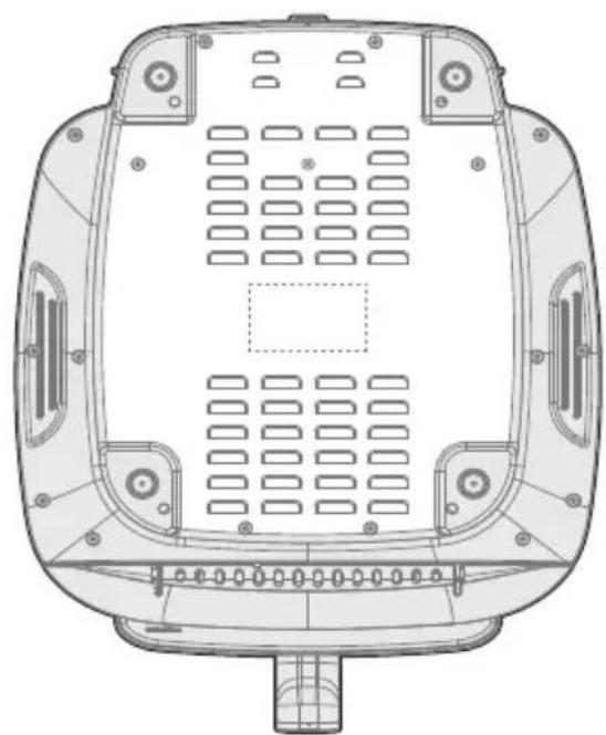 MIDEA MAD1100DADK - Cómo encontrar el nombre del modelo y el número de serie - 1