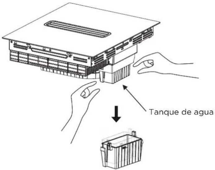 MIDEA MIH742FY18K0 - Limpieza del tanque de agua - 1