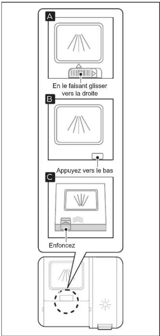MIDEA MDWEB1004MB - Remplissage du distributeur de détergent - 1