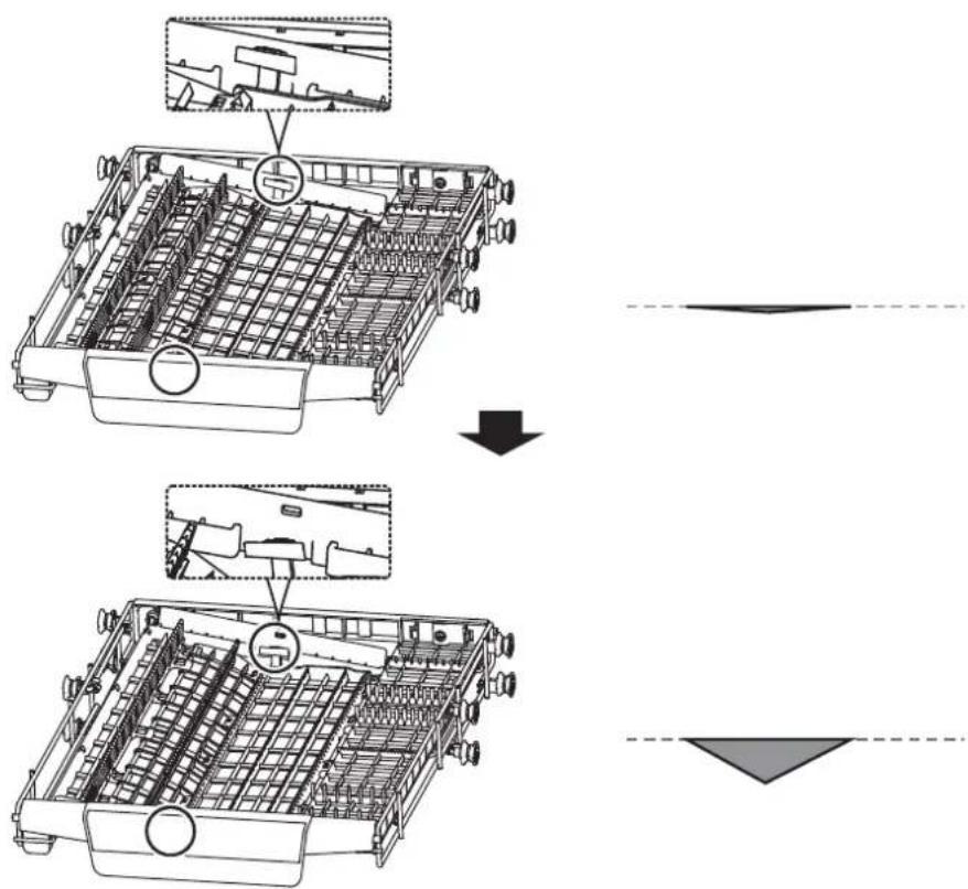 MIDEA MDWEB1004MB - Adjust the height of the rack - 1