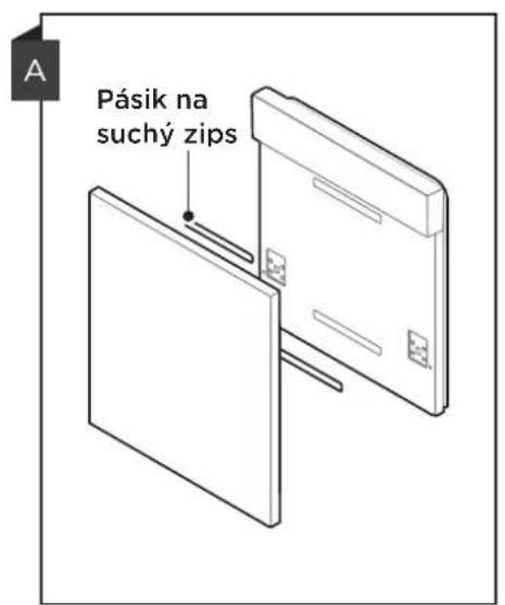 MIDEA MDWEB1004MB - Krok 2: Rozmery a inštalácia dekoratívneho panelu - 1