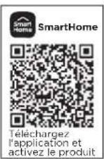 MIDEA MDWEB1004MB - Téléchargez l'application SmartHome - 1