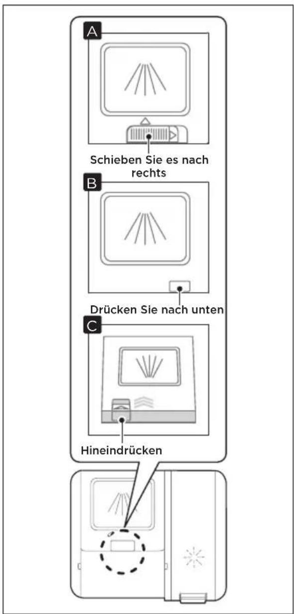 MIDEA MDWPB1303LS - Füllen Des Spülmittelspenders - 1