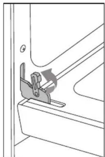 MIDEA MER30B12ASSC - REINSTALLING DOOR: - 3