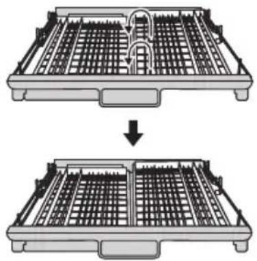 MIDEA MDWEB1403QB - Cutlery Rack Used Tips - 1