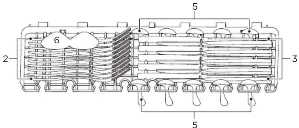 MIDEA MDWEB1004LS - 3.Cutlery rack: - 1