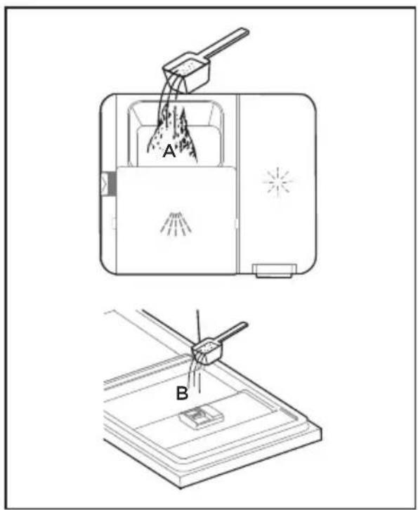 MIDEA MDWEB1004LS - Filling The Detergent Dispenser - 3