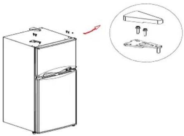 MIDEA MRM31S4ASLC - REVERSE THE DOOR SWING - 11