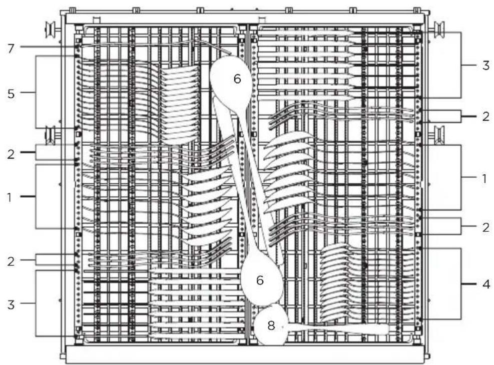 MIDEA MDWEB1403MB - 3.Cutlery rack: - 2