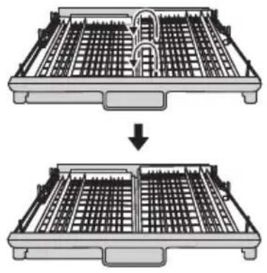 MIDEA MDWEF1433GSS - Cutlery Rack Used Tips - 1