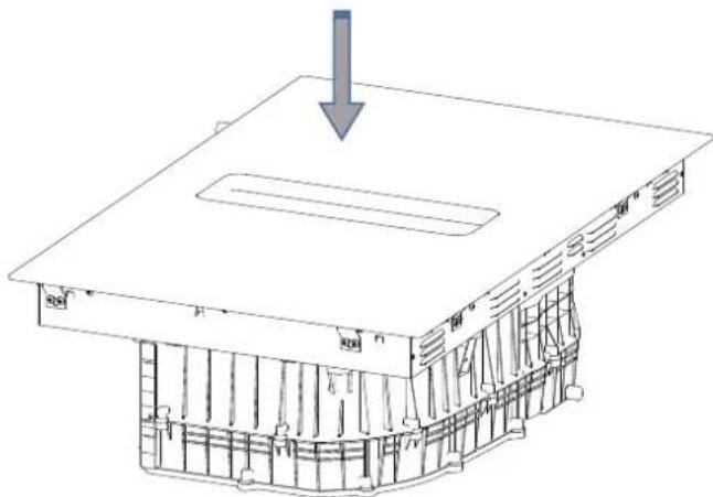 MIDEA MIH740Y038B - Umlenkblech am Herd installmenten - 7