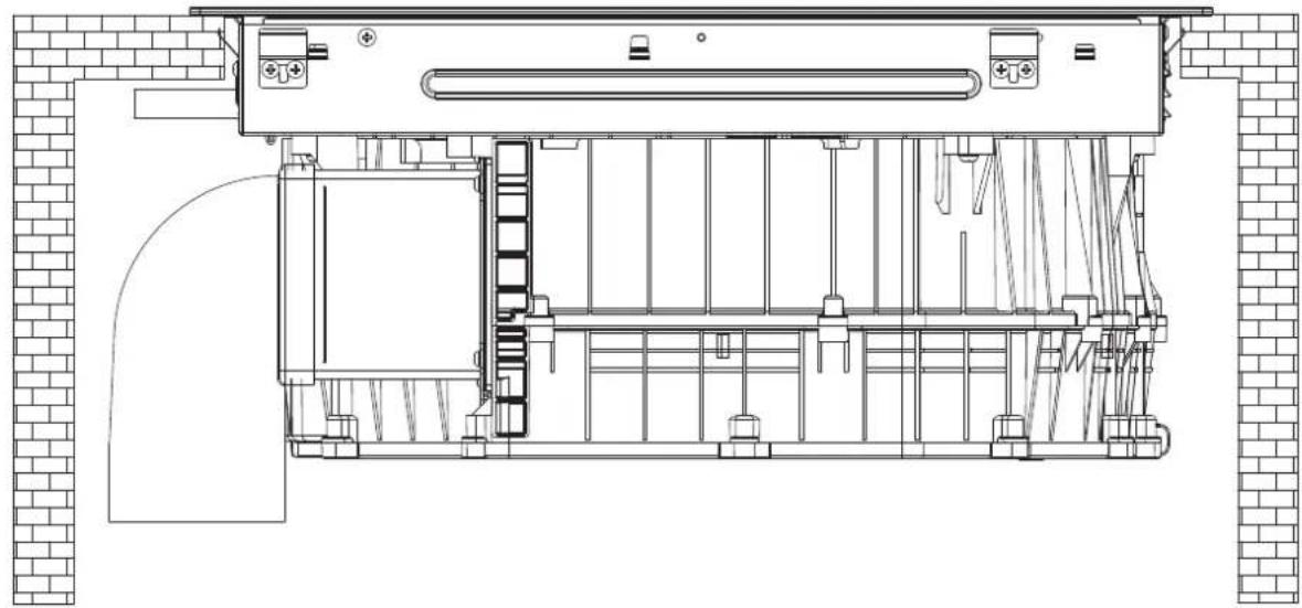 MIDEA MIH740Y038B - Umlenkblech am Herd installmenten - 18