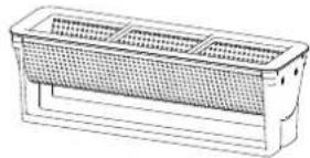 MIDEA MIH740Y038B - Umlenkblech am Herd installmenten - 5