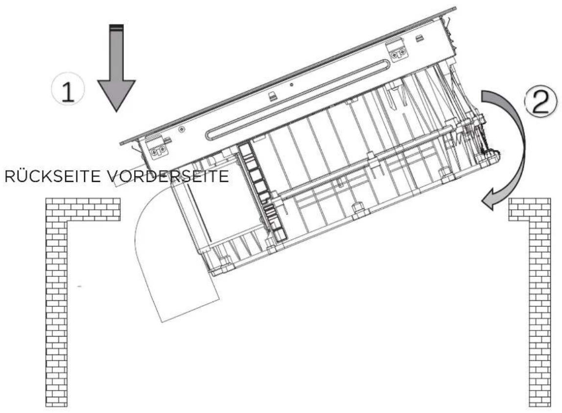 MIDEA MIH740Y038B - Umlenkblech am Herd installmenten - 17