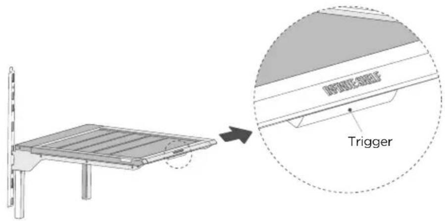 MIDEA MRF29D9BST - Adjusting the Infinite Shelf - 1