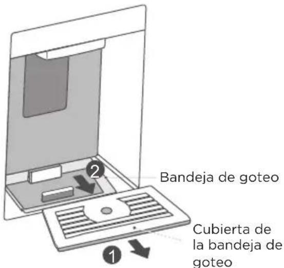 MIDEA MRF29D9BST - Limpieza de la bandeja de goteo del dispensador - 1
