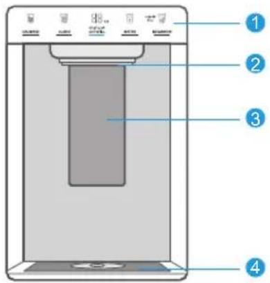 MIDEA MRF29D9BST - Dispensador de agua y hielo - 1
