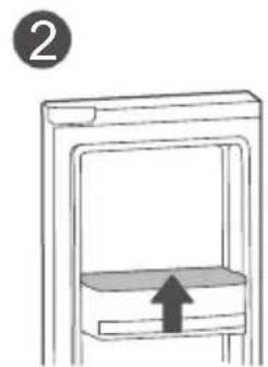 MIDEA MRF29D9BST - Removing the Infinite Door Bin - 2