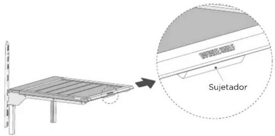 MIDEA MRF29D9BST - Ajuste del estante ajustable - 1