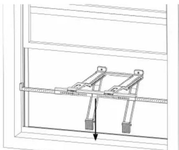 MIDEA MW12MSWBA6RCM - Install Support Bracket - 1