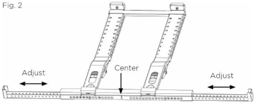 MIDEA MW12MSWBA6RCM - Prepare the Bracket - 1