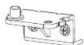 MIDEA MRT21D2BWW - Parts already mounted on the door (as shipped): - 8