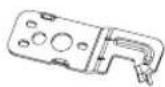 MIDEA MRT21D2BWW - Parts included with the hinge kit: - 3