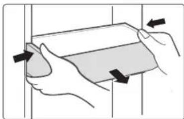 MIDEA MRT21D2BWW - Cleaning of door tray - 1