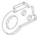 MIDEA MRT21D2BWW - Parts included with the hinge kit: - 5
