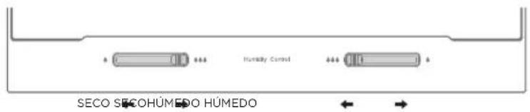 MIDEA MRT21D2BWW - Control de humedad del estante - 1