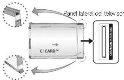 SAMSUNG PS43E400U1W - Conexión en la ranura COMMON INTERFACE (Ranura de la tarjeta para ver la television) - 1