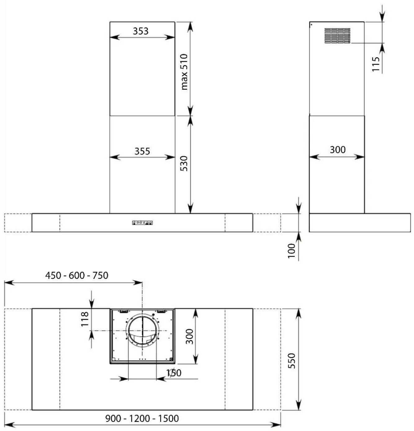 FALMEC Lumina NRS 90 - 1