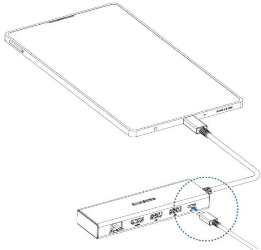 SAMSUNG EE-P5400 - Sådan opretter du forbindelse til en mobilenhed - 1