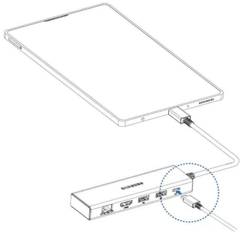 SAMSUNG EE-P5400 - Ansluta till en mobil enhet - 1
