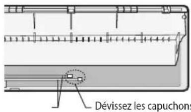 SAMSUNG AS09UUQN - Dévissez les capuchons à l'extrémité de chaque tuyau. - 3