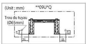 SAMSUNG AS09UUQN - Fixation de la plaque d'installation - 3